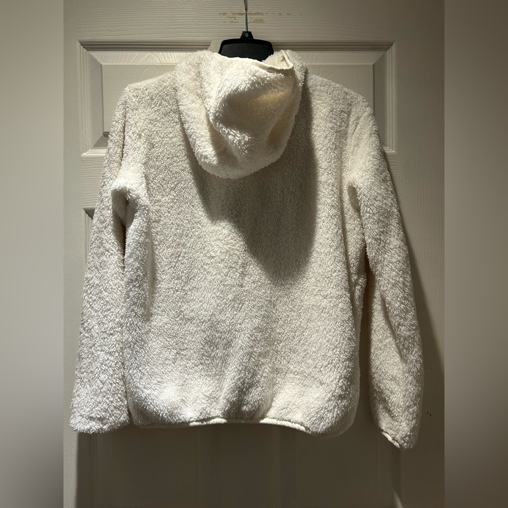 Patagonia Los Gatos Hooded Fleece Pullover Cream White - M - Picture 8 of 11